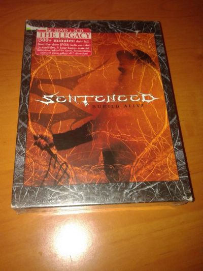 Лот: 11367026. Фото: 1. Sentenced. Buried Alive. Limited... Видеозаписи, фильмы