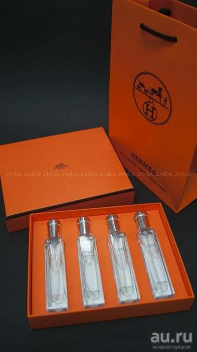 Лот: 16774576. Фото: 1. Подарочный набор Hermes. Бесплатная... Унисекс парфюмерия