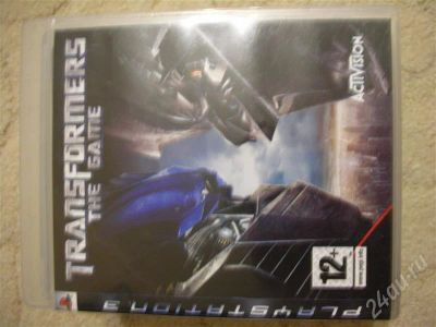 Лот: 718430. Фото: 1. диск на ps 3 Transformers. Запчасти для игровых приставок, консолей