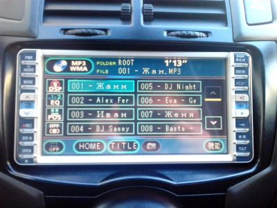 Лот: 3381956. Фото: 1. Штатная магнитола Toyota Vitz... Автомагнитолы