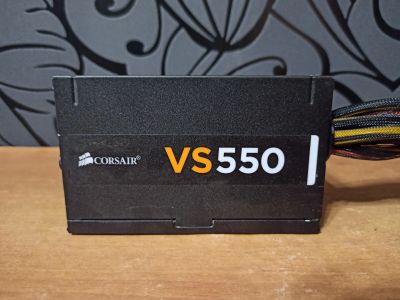 Лот: 17192487. Фото: 1. Блок питания Corsair VS 550W. Корпуса, блоки питания