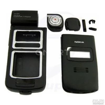 Лот: 18433146. Фото: 1. Корпус Nokia N93 черный. Корпуса, клавиатуры, кнопки
