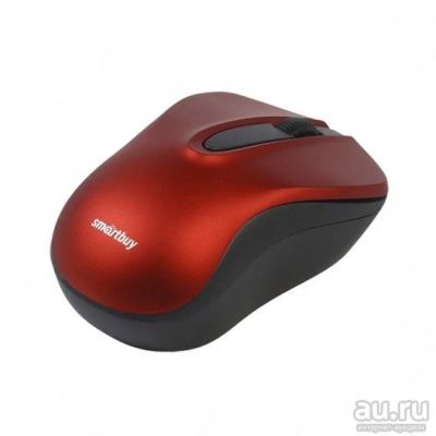 Лот: 14903374. Фото: 1. Мышь SmartBuy SBM-329AG-R беспроводная... Клавиатуры и мыши