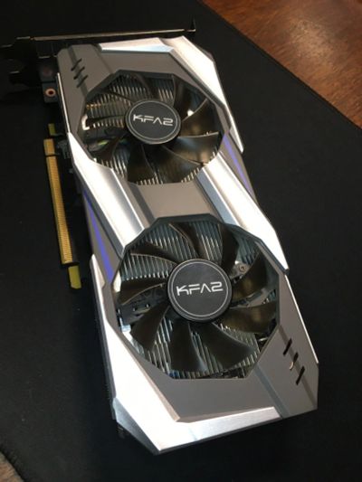 Лот: 14914307. Фото: 1. Видеокарта KFA2 GTX 1060 6GB. Видеокарты