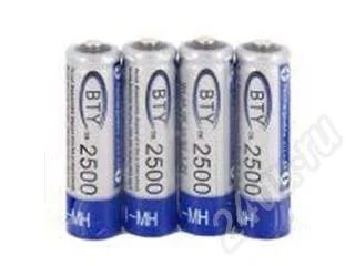 Лот: 420364. Фото: 1. Аккумуляторы тип AA 2500Mah (Ni-MH... Батарейки, аккумуляторы, элементы питания