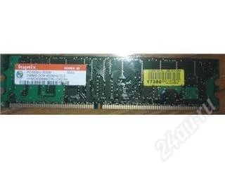 Лот: 132977. Фото: 1. Hynix 256Mb PC3200. Оперативная память