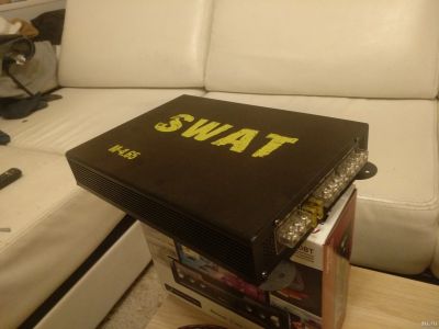 Лот: 15473538. Фото: 1. Swat 4.65 4-канальный усилитель. Усилители