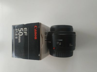Лот: 16701299. Фото: 1. Объектив canon ef50mm f/1.8 ll. Объективы