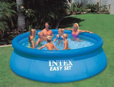 Лот: 4152205. Фото: 1. Бассейн INTEX круглый Easy Set... Бассейны, аксессуары и комплектующие