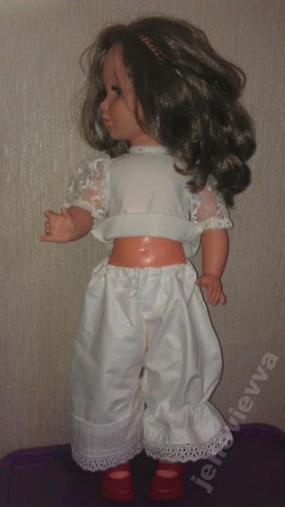 Лот: 5816866. Фото: 1. Одежда панталоны для куклы 50-60см. Куклы