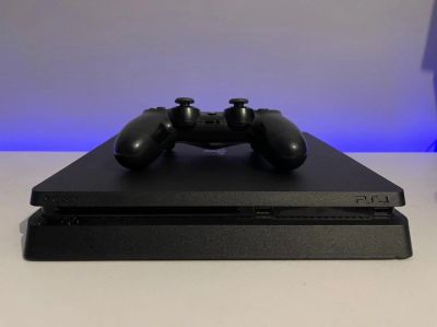 Лот: 19080011. Фото: 1. Sony playstation 4 slim 500gb... Игровые приставки, консоли