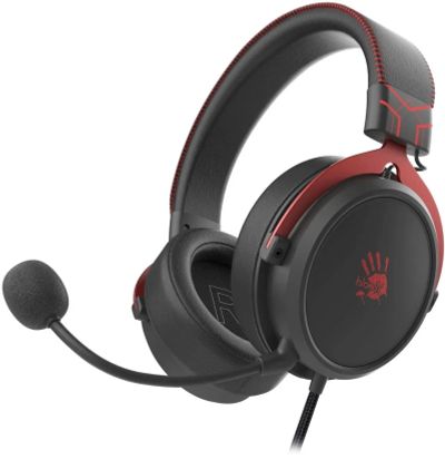 Лот: 25243045. Фото: 1. Игровая гарнитура A4Tech Bloody... Акустические системы