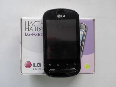 Лот: 8799842. Фото: 1. Смартфон LG P350. Смартфоны