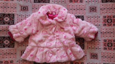 Лот: 3688059. Фото: 1. пальто для маленькой модницы. Верхняя одежда