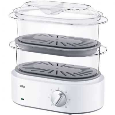Лот: 22271264. Фото: 1. Пароварка Braun FS5100WH белая. Аксессуары для ванной