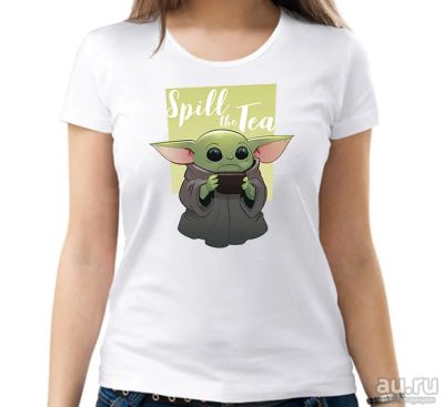 Лот: 15229219. Фото: 1. Футболка Малыш Йода | Baby Yoda... Футболки, топы и майки