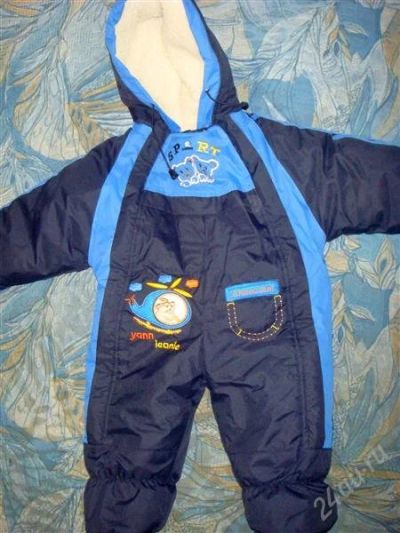 Лот: 1242960. Фото: 1. Комбинезон зимний р-р 68-74. Новый. Верхняя одежда