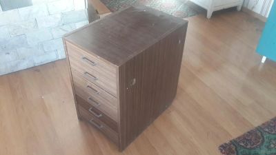 Лот: 6857462. Фото: 1. Комод маленький 6 ящиков прикроватная... Комоды