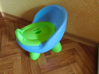 Лот: 25374256. Фото: 1. Детский горшок " Лунаход". Ванночки, сиденья, горшки