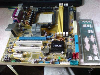 Лот: 1057109. Фото: 1. ASUS Socket-AM2 M2A-VM AMD 690G... Материнские платы