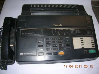 Лот: 912772. Фото: 1. Факсимильный аппарат Panasonic... Факсы, автоответчики