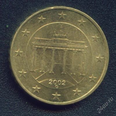 Лот: 485867. Фото: 1. германия 10 евроцентов 2002 м... Европа