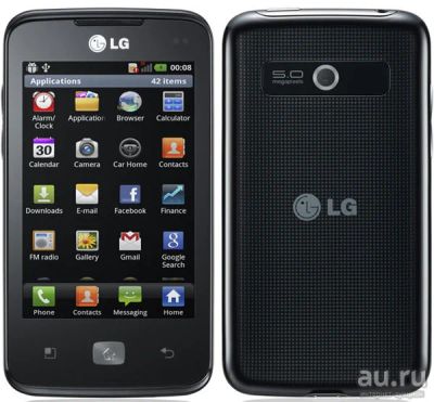 Лот: 9016157. Фото: 1. Продам смартфон LG Optimus Hub... Смартфоны
