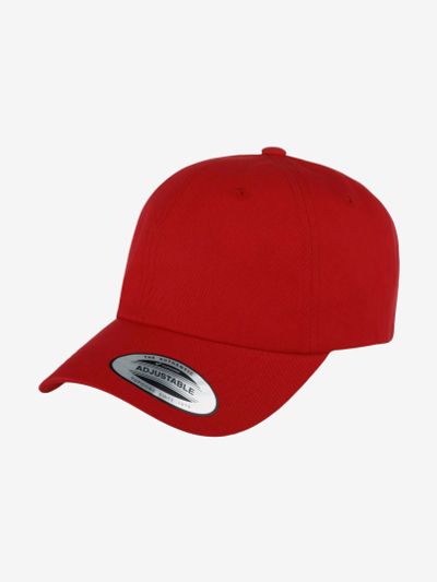 Лот: 22412763. Фото: 1. Бейсболка FLEXFIT 6245CM (красный... Другое (спортивная одежда)