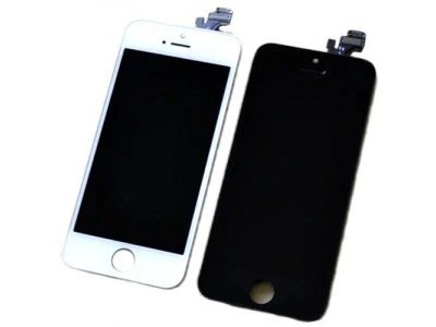 Лот: 11685218. Фото: 1. Дисплей iPhone 5 белый, черный... Дисплеи, дисплейные модули, тачскрины