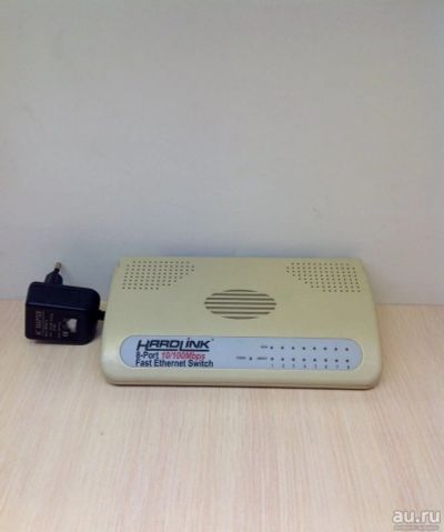 Лот: 13781443. Фото: 1. Мини-коммутатор HardLink HS-08D... Коммутаторы