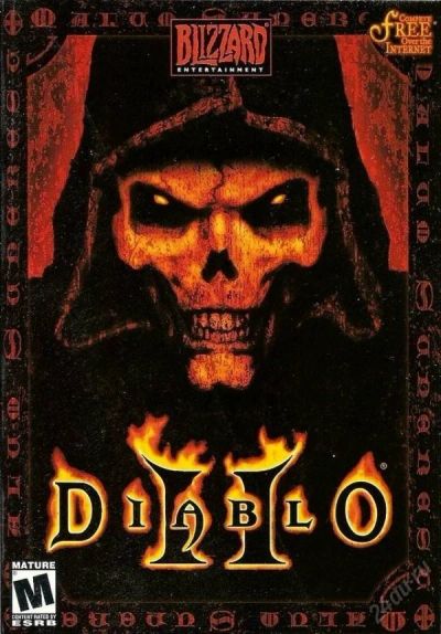 Лот: 5668070. Фото: 1. Постер Diablo II. Звук, фото, видео