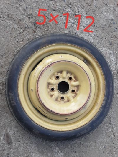 Лот: 18615245. Фото: 1. запаска , банан 5:112. Шины на дисках