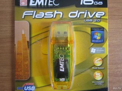 Лот: 8337923. Фото: 1. Флэш-диск Emtec 16Gb USB 2.0. USB-флеш карты