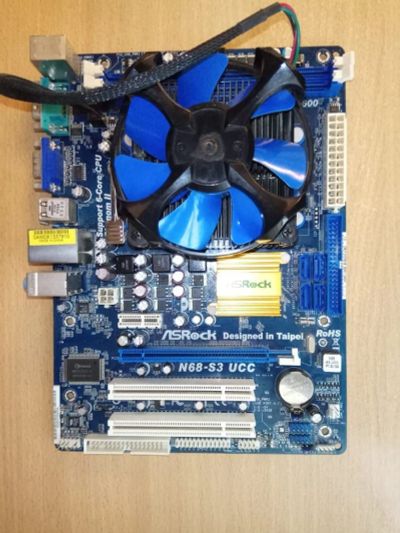 Лот: 14316984. Фото: 1. ASRock n68-s3 ucc + AMD Athlon... Комплекты запчастей