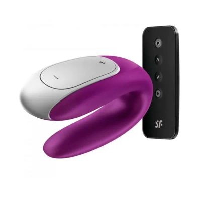 Лот: 19965560. Фото: 1. Парный вибратор Satisfyer Double... Игрушки