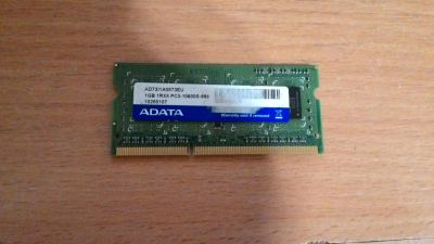 Лот: 6067359. Фото: 1. a-data 1gb ddr3. Оперативная память