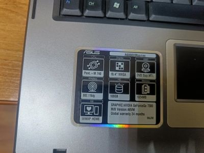 Лот: 20948045. Фото: 1. Ноутбук Asus a6000. Ноутбуки