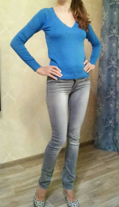 Лот: 8698764. Фото: 1. Кофта синяя. Много с рубля. Свитеры, толстовки, худи