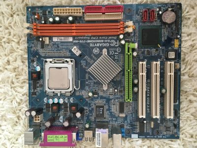 Лот: 13792995. Фото: 1. Gigabyte GA-8I865GME-775-RH... Материнские платы