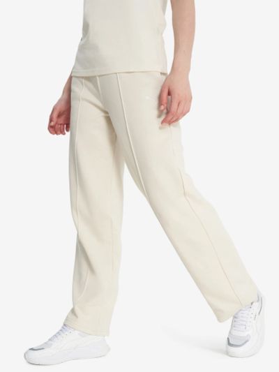 Лот: 25621971. Фото: 1. Брюки женские PUMA, Бежевый. Спортивные брюки, штаны