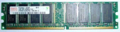 Лот: 10181998. Фото: 1. hynix ddr 400 dimm 1gb. Оперативная память