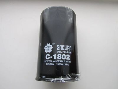 Лот: 5283822. Фото: 1. Фильтр масляный Sakura C-1802... Расходные материалы