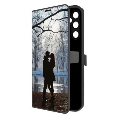 Лот: 25134998. Фото: 1. Чехол Krutoff Eco Book "Любовь... Чехлы, бамперы