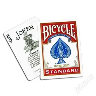 Лот: 2339907. Фото: 1. Bicycle Standard Deck (красные... Разное