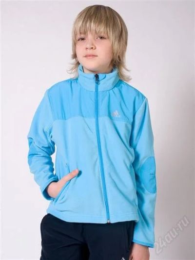 Лот: 1406072. Фото: 1. Adidas Толстовка из флиса Адидас... Свитера, худи, толстовки
