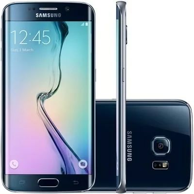 Лот: 9094423. Фото: 1. samsung galaxy s6 edge черный... Смартфоны