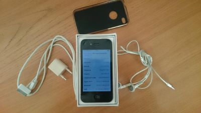 Лот: 7780621. Фото: 1. Iphone 4 32 Gb в хорошем состоянии... Смартфоны