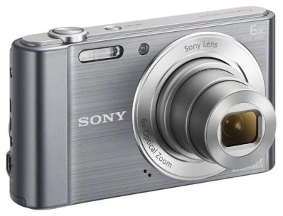 Лот: 4554070. Фото: 1. Фотокамера SONY DSC-W810 Silver... Цифровые компактные