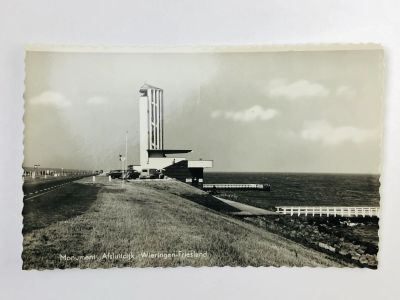 Лот: 23296701. Фото: 1. Памятник, Афслейтдейк, Виринген-Фрисландия... Открытки, конверты