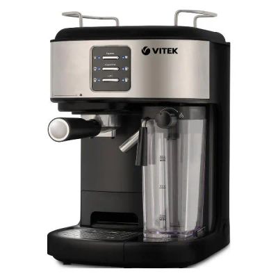 Лот: 24471598. Фото: 1. Кофеварка рожковая Vitek VT-8489. Чайники, кофемашины, кулеры